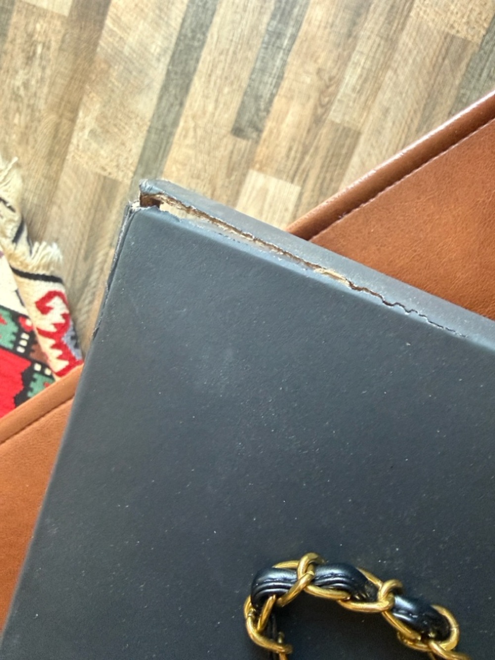 CHANEL VIP Black Quilted Star Crossbody Bag with Gold Chain - Picture 7 of 7